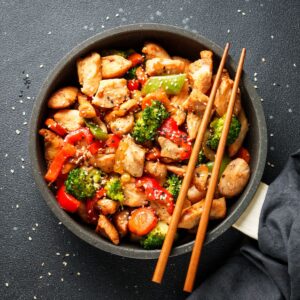 Wok de Pollo